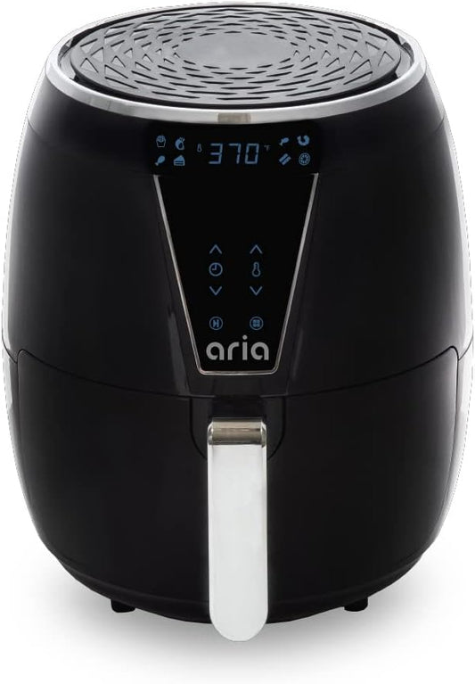 Aria Aria 5Qt Teflon-Free Ceramic A Black