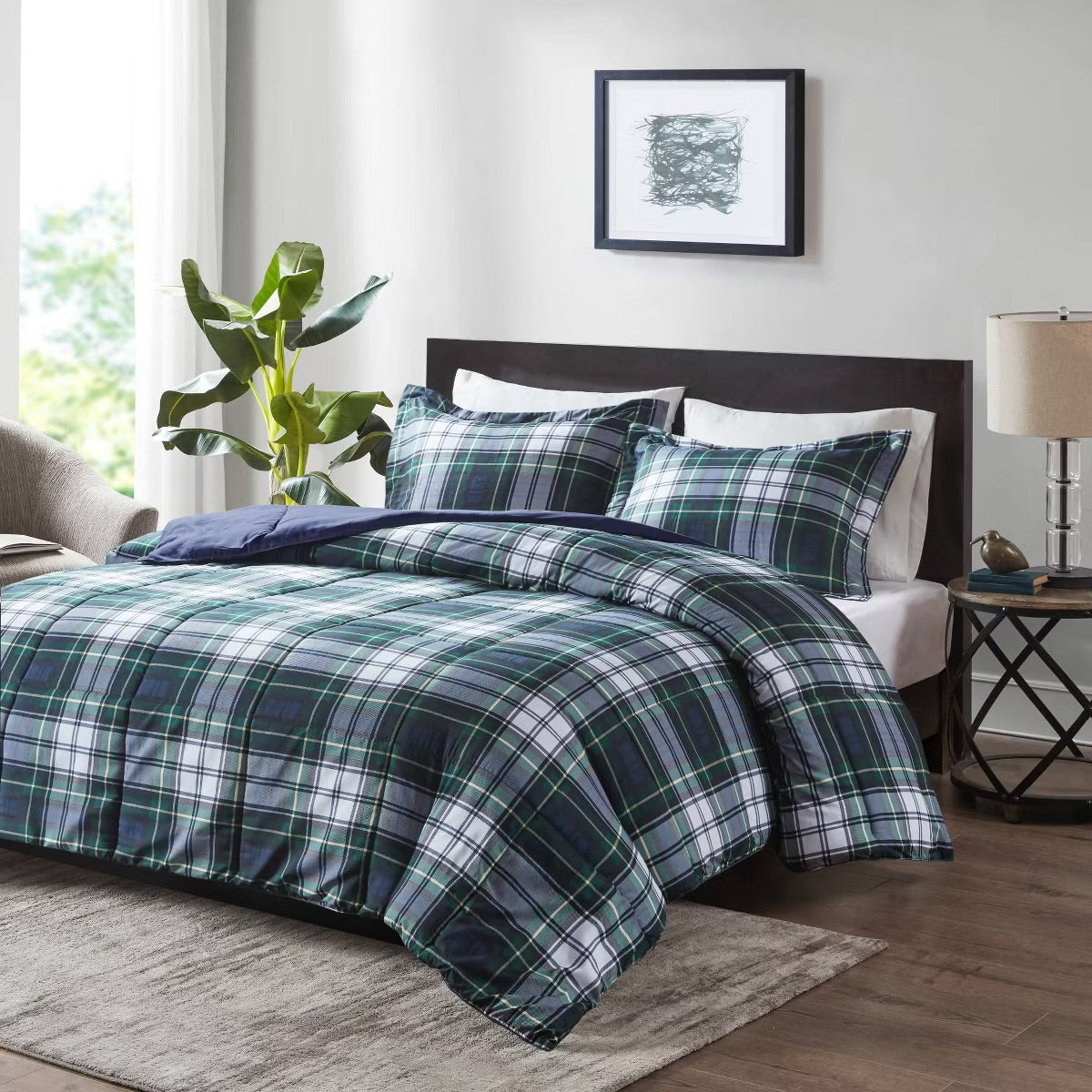 King/Cal Hartford 3M Scotchgard Down Alternative Comforter Set