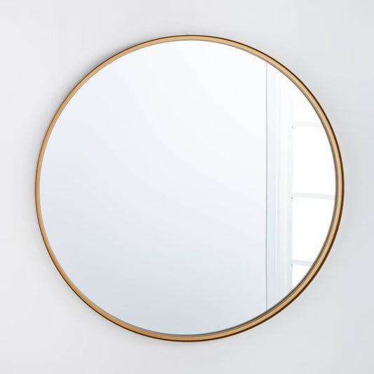 28” Round Decorative Wall Mirror - Threshold