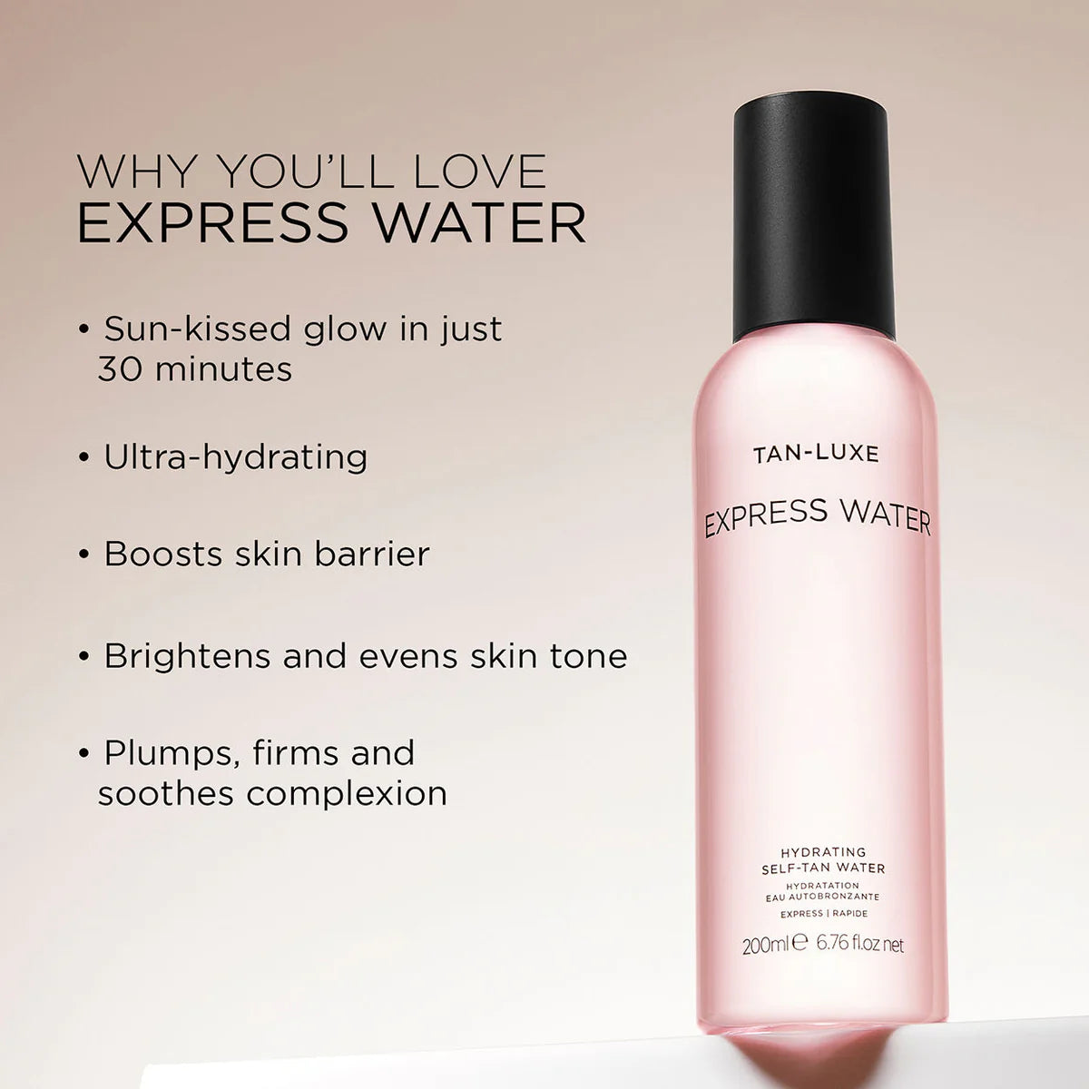 TAN-LUXE The Express Water