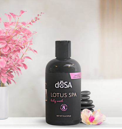 3 Setp Lotus Spa Natural Body Wash,Body Spray,Body Butter.