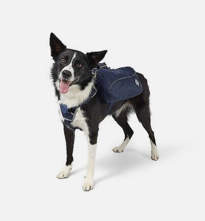 Dog Backpack Harness - Dark Blue - Medium