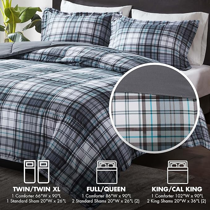 Twin/Twin XL Madison Park Essentials Parkston Comforter Set