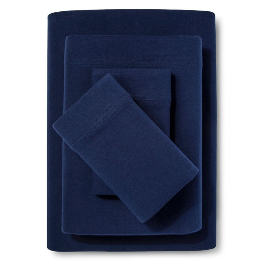 Twin Solid Jersey Sheet Set