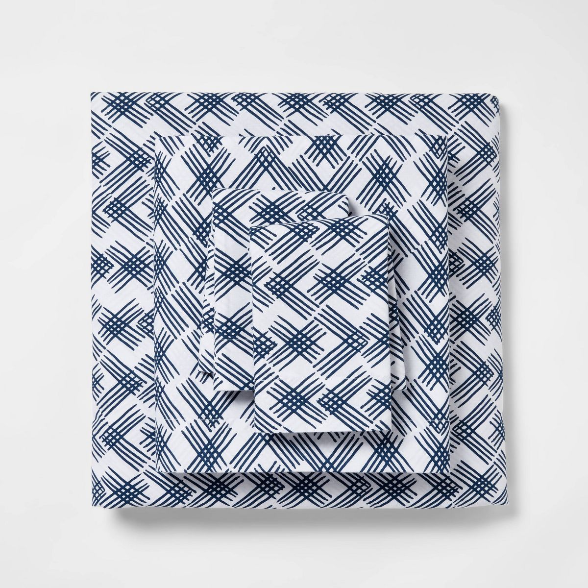 Twin Easy Care Printed Pattern Sheet Set