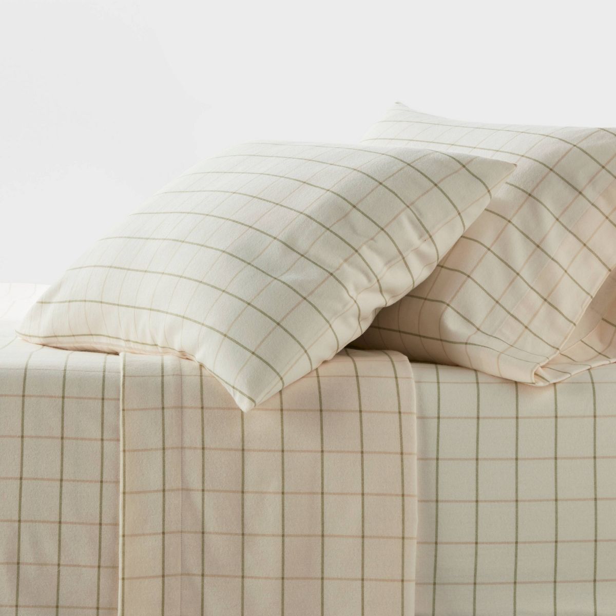 Twin Flannel Sheet Set - Threshold