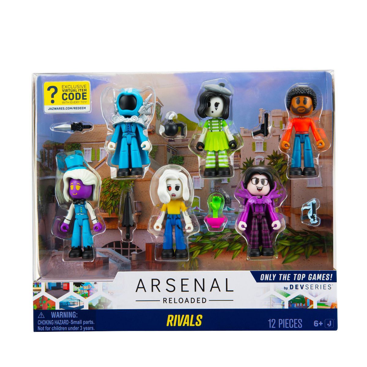 DevSeries Arsenal Reloaded Rivals Action Figure Set (Target Exclusive)