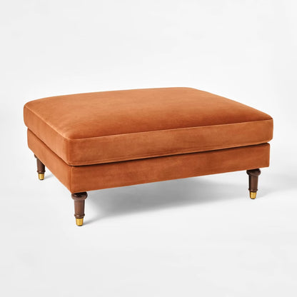 Mercer Cocktail Ottoman Rust - Threshold designed with Studio McGee