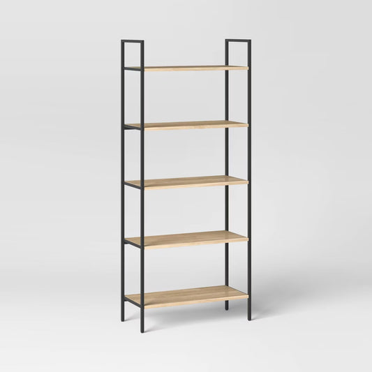 72" Loring 5 Shelf Ladder Bookshelf - Threshold