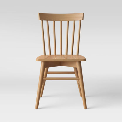 Set of 2 Windsor Dining Chair Natural - Threshold