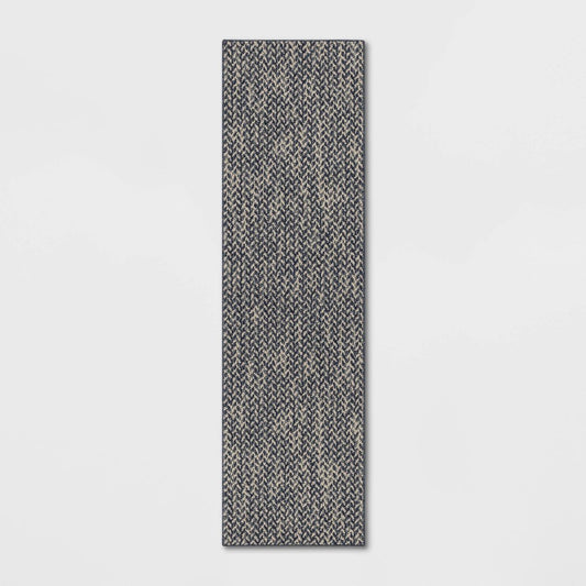 2 x 7 Washable Weave Herringbone Rug - Threshold