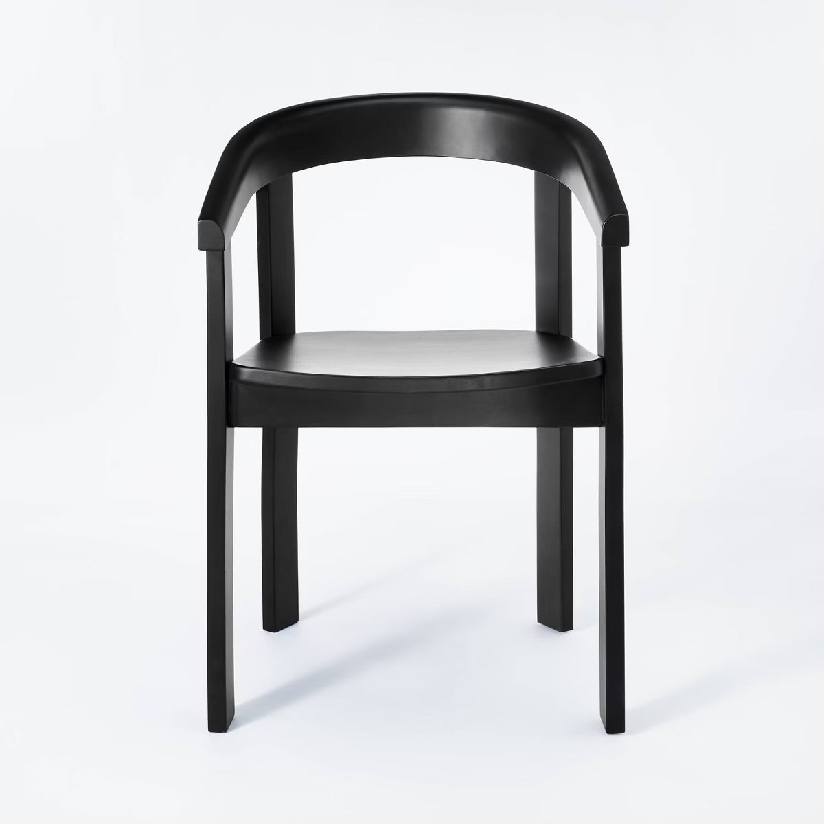 Terra Solid Wood Curved Back Dining Chair - Threshold