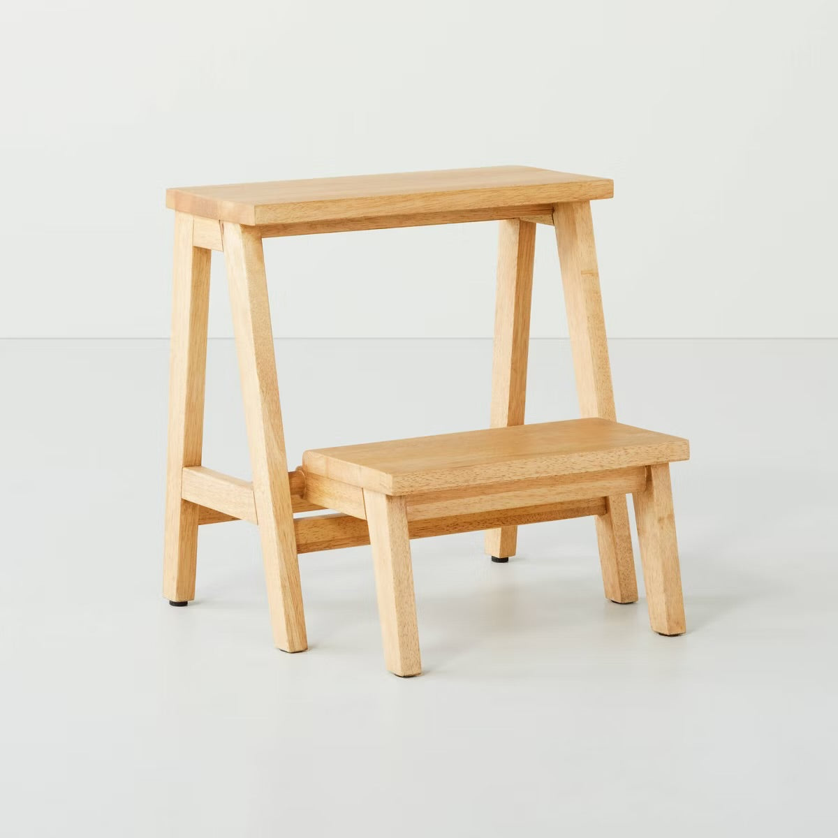 18" Wood Kitchen Step Stool - Natural - Hearth & Hand with Magnolia