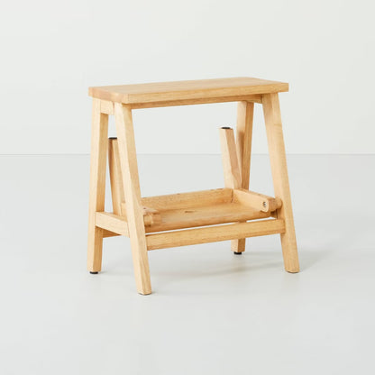 18" Wood Kitchen Step Stool - Natural - Hearth & Hand with Magnolia