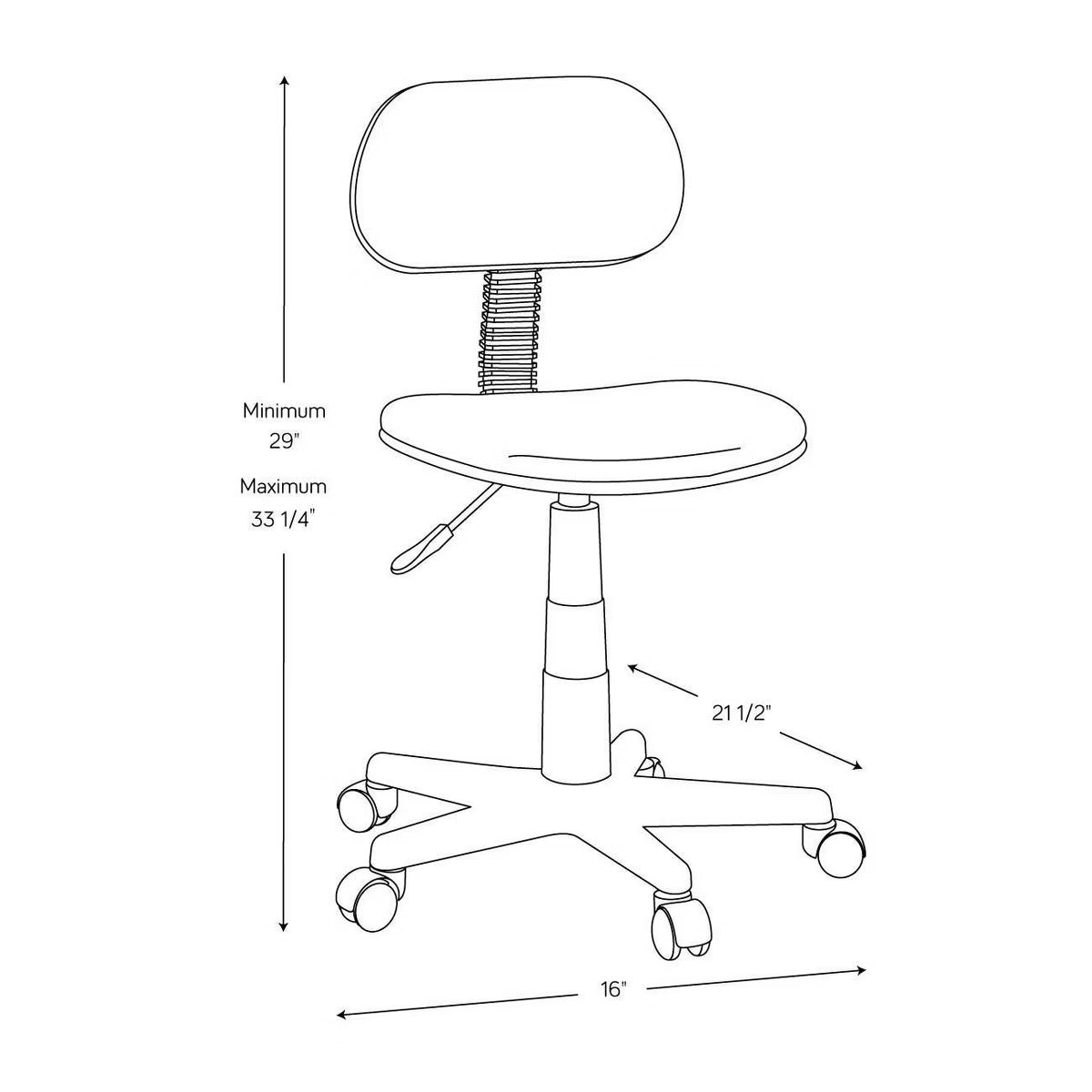 Task Chair Black