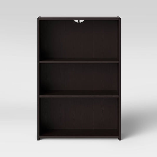 3 Shelf Bookcase - Espresso