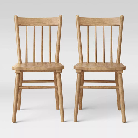 Set of 2 Hassell Wood Dining Chair - Threshold