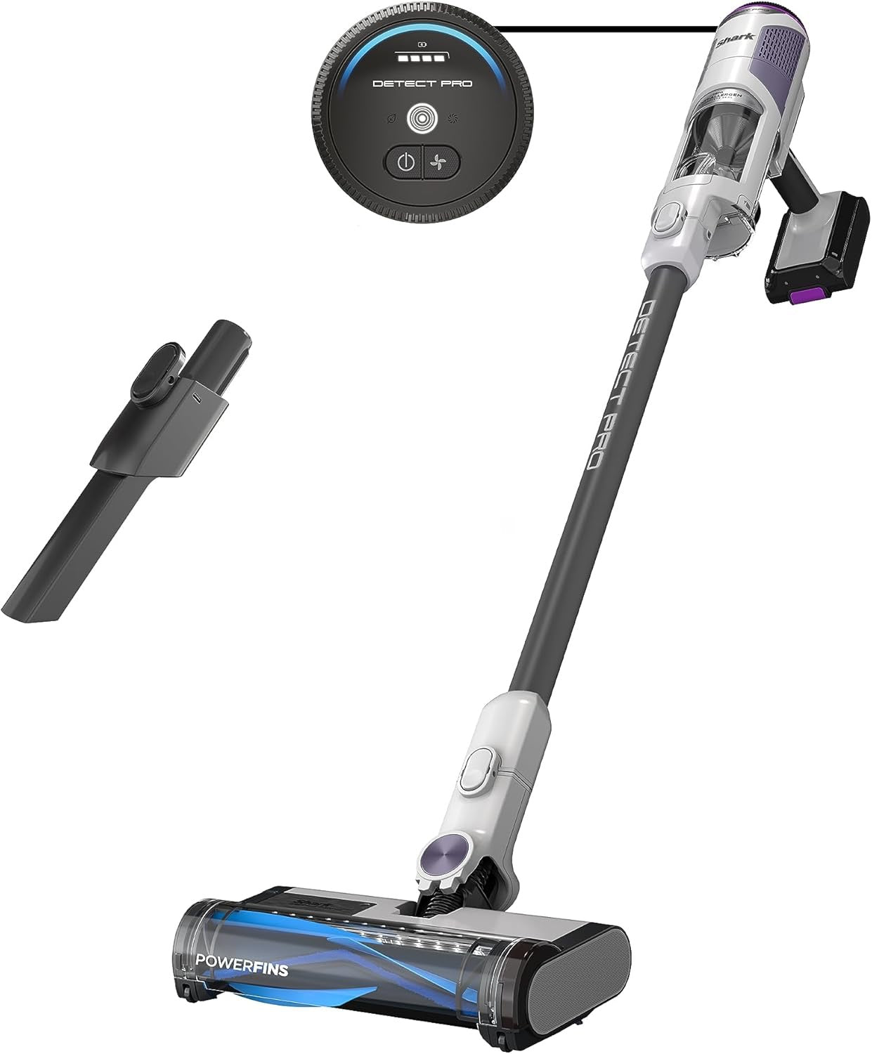 Shark Detect Pro Cordless Vacuum with PowerFins Brushroll