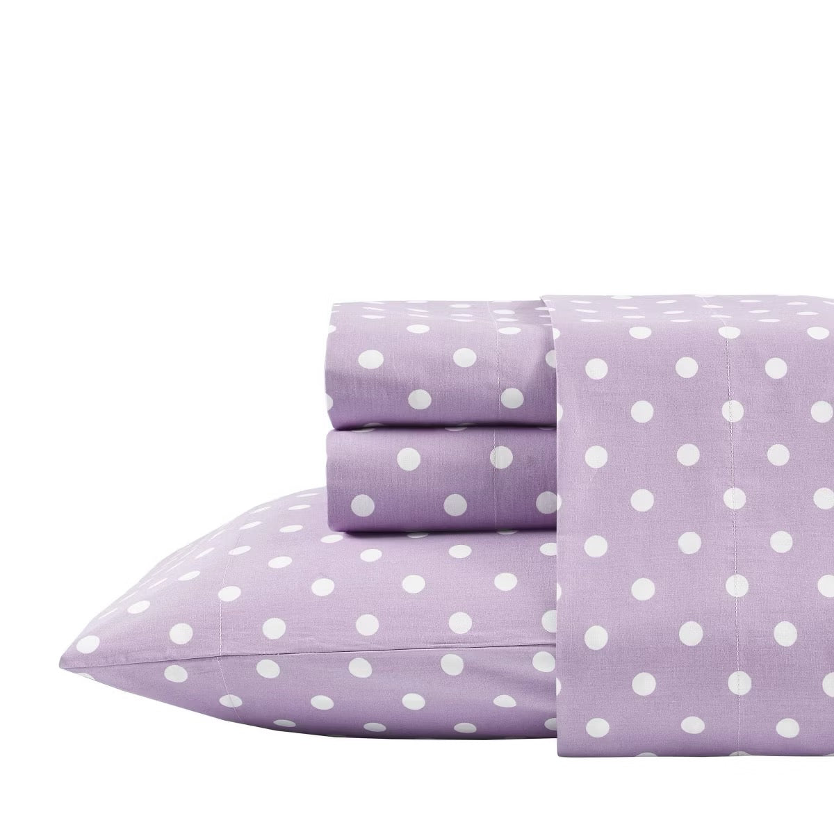 Full Cotton Polka Dot Printed Sheet Set