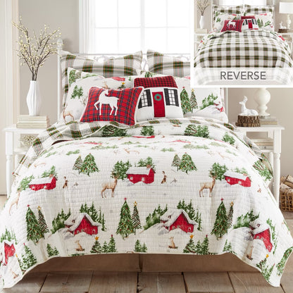 King Tatum Pines Quilt Set - Levtex Home