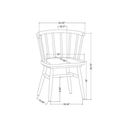 Shaker Dining Chair - Black - Hearth & Hand with Magnolia