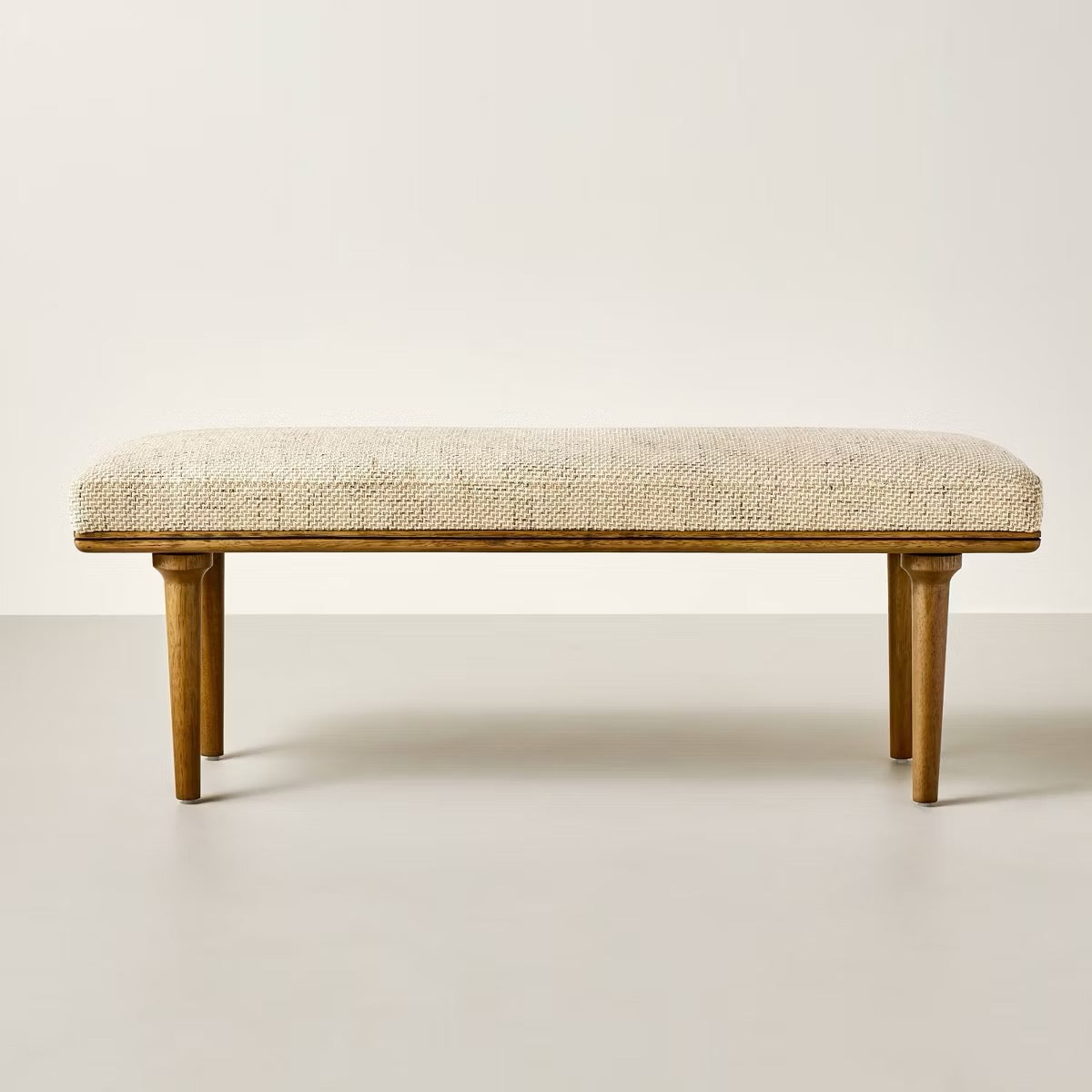 Upholstered Bench Flax - Hearth & Hand with Magnolia