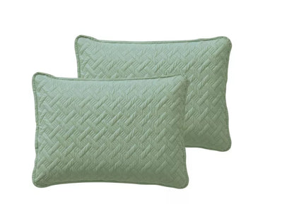 Twin Home Nina 2-Pc. Embossed Twin Quilt Green