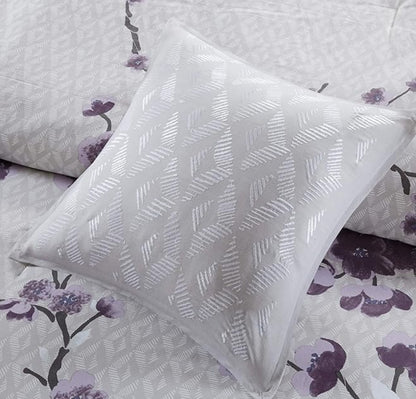 Full/Queen Madison Park Holly 7-Pc.Duvet C Purple