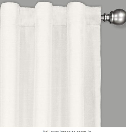 Set of 2 40" x 63" ECLIPSE DraftStopper Room Darkening Curtains