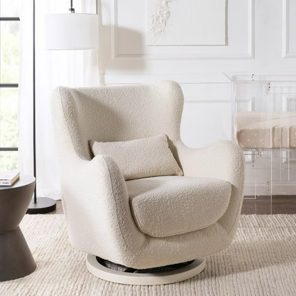 Nursery Works Solstice Swivel Glider - Sherpa